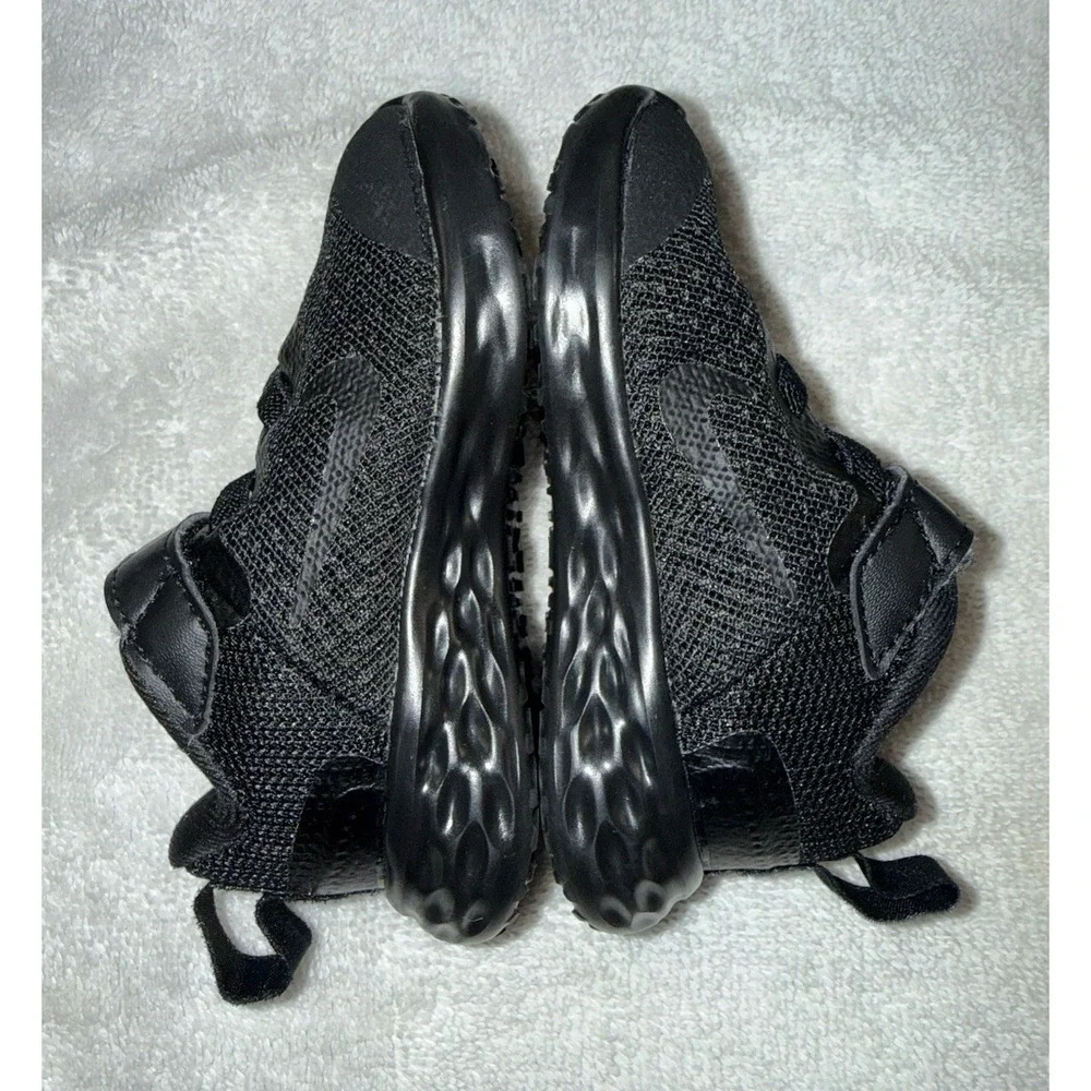 Nike Revolution 6 Baby Boy's Athletic Shoes Size 4C‎ Black